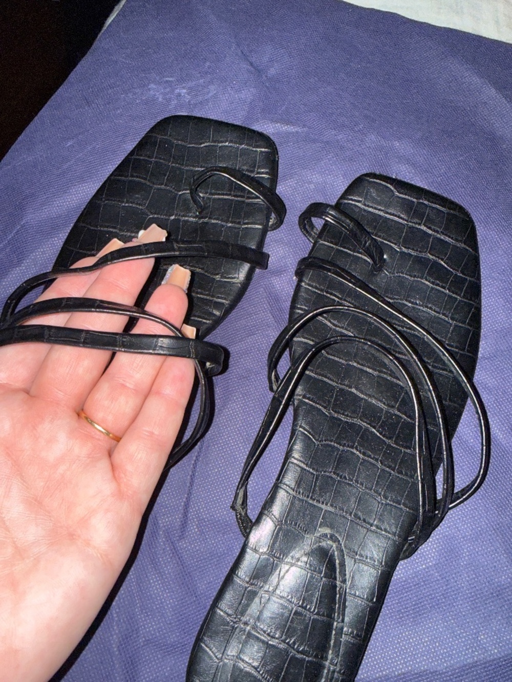 Nine West size 10 sandal